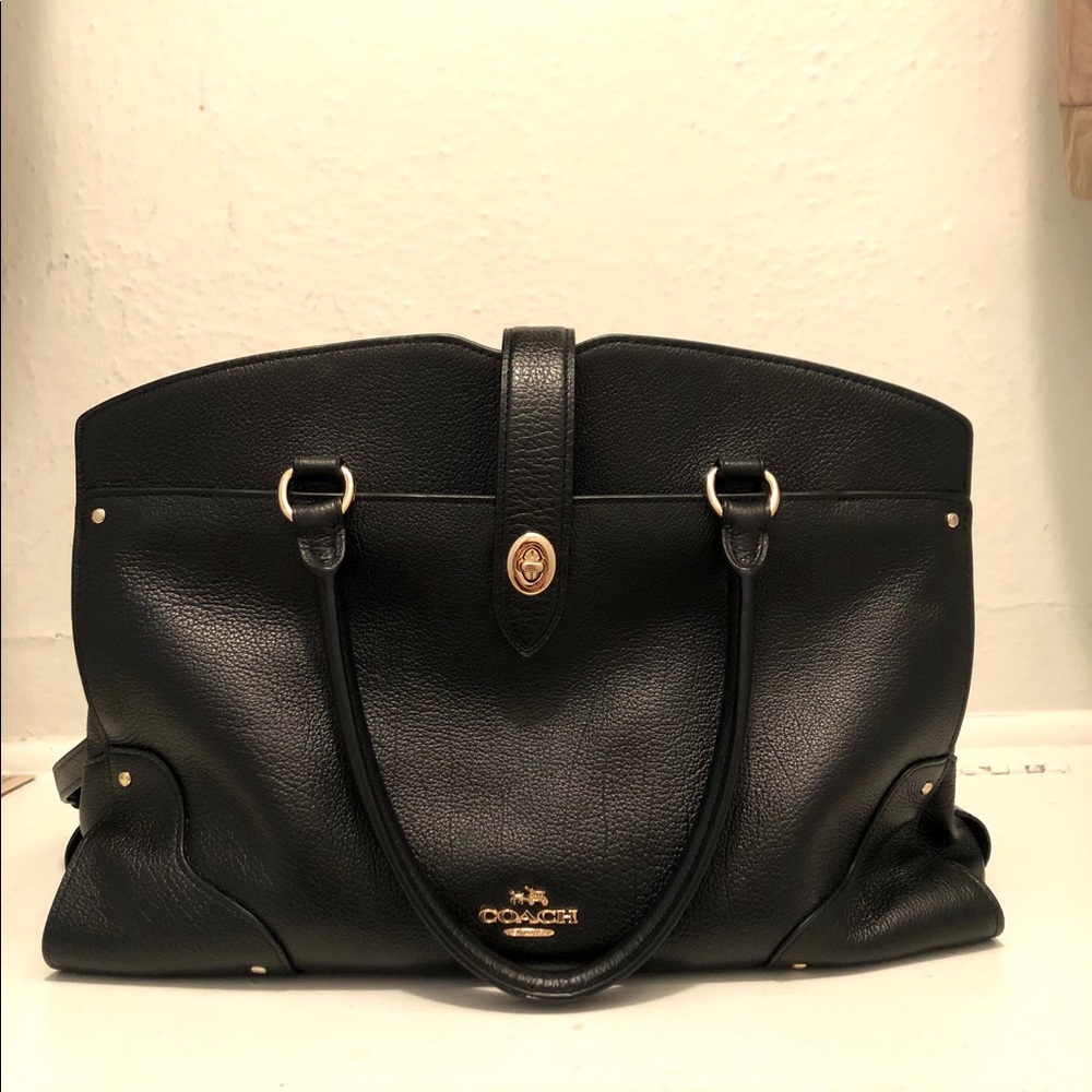 Coach leather bag